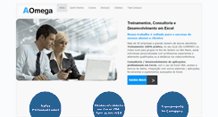 Desktop Screenshot of aomega.com.br